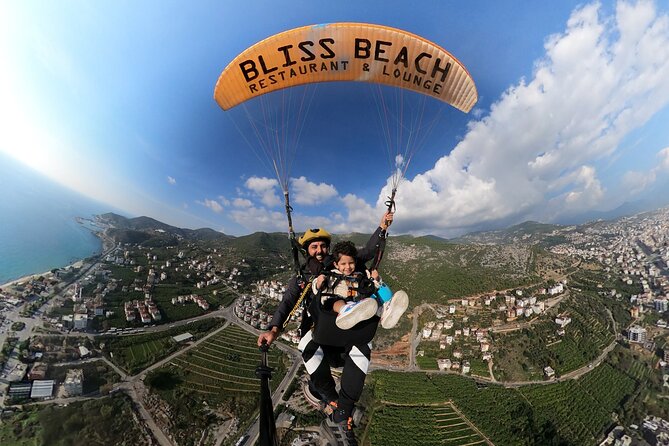 Tandem Paragliding in Alanya, Antalya Turkey with a Licensed Guide - The “Cleopatra Beach landing” and how the experience ends