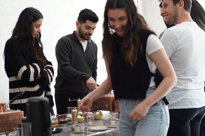 Turkish Coffee on Sand Workshop: Fortune Telling & Gift Set - Brewing basics: from premium beans to foam control in a copper cezve