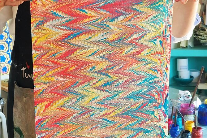 Turkish Marbling Paper Art Workshop - What the private two-hour workshop is really like