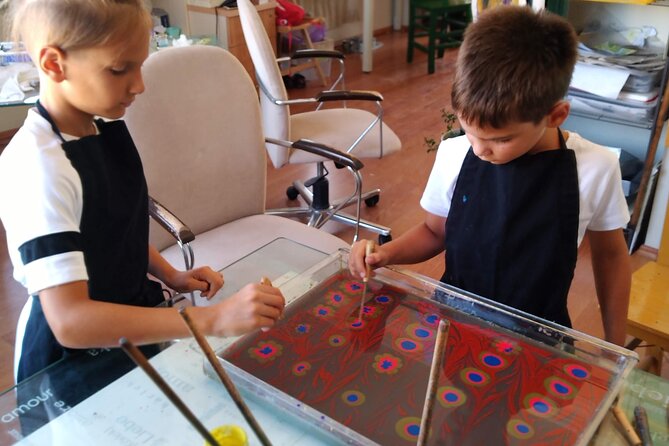 Turkish Marbling Paper Art Workshop - Who should book this Istanbul Ebru class