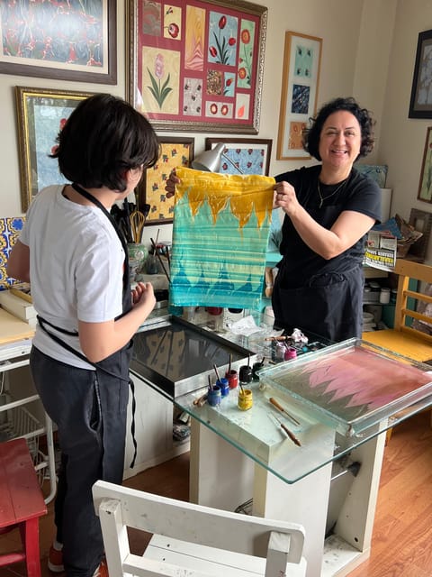 Turkish Marbling Paper Ebru Art Workshop - Key highlights at a glance