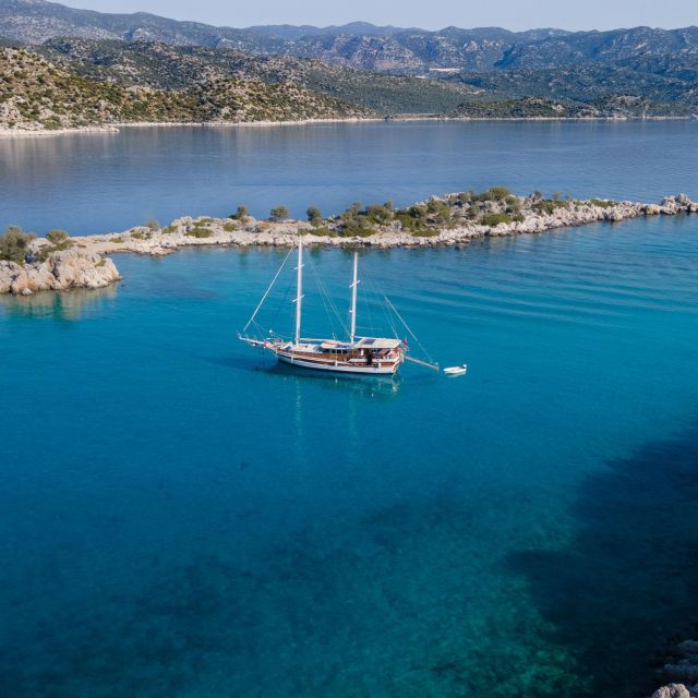 Ucagiz: Day Trip to Kekova by Boat - Gökkaya Bay lunch and swim time: the sweet spot in the middle of the day