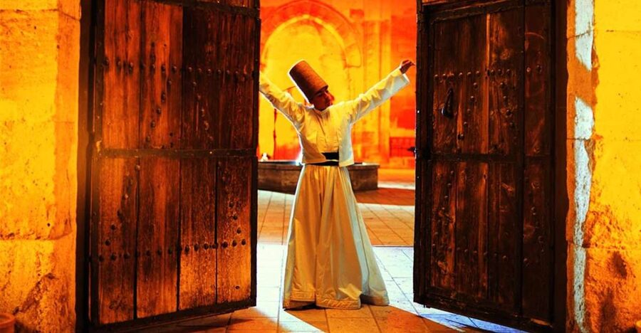 Whirling Dervish Show - The main ritual moments: ego, cloak, and oneness